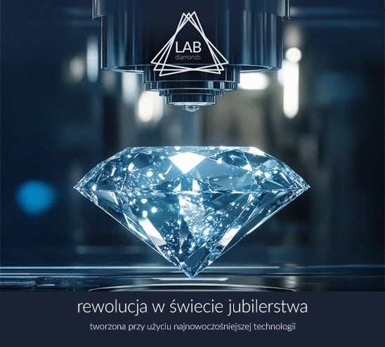 diament napis rewolucja w świecie jubilerstwa